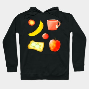 Breakfast sticker pack Hoodie